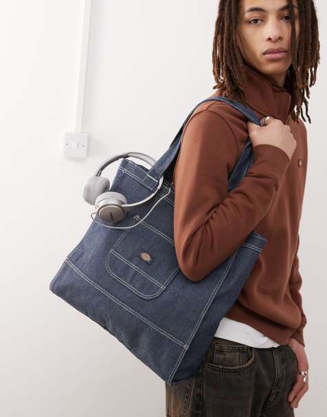 Dickies - Tote bag en jean - Bleu foncé - view 1