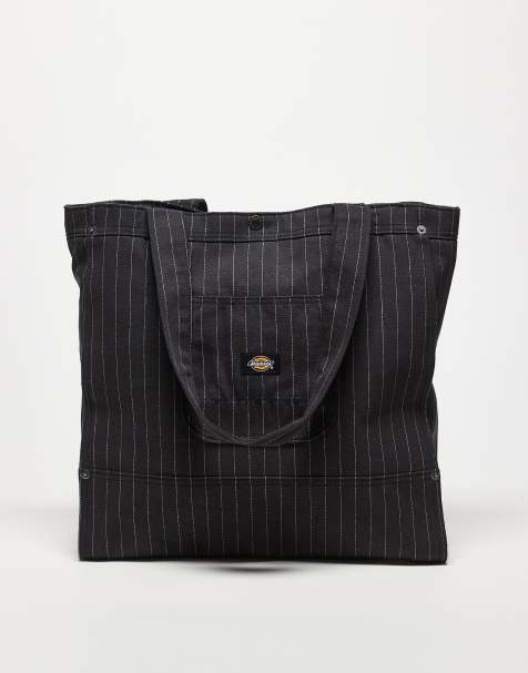 Dickies – Tragetasche in Schwarz mit Streifen - view 1