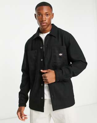 Dickies Union shirt in black   - ASOS Price Checker