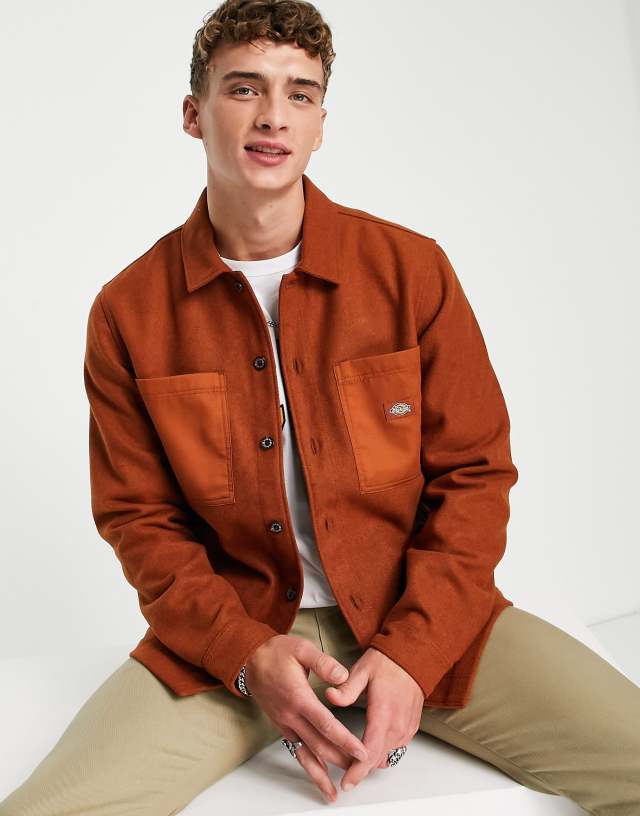 Dickies Union Springs jacket in brown