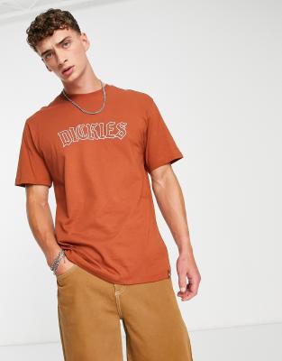 dickies t shirt orange