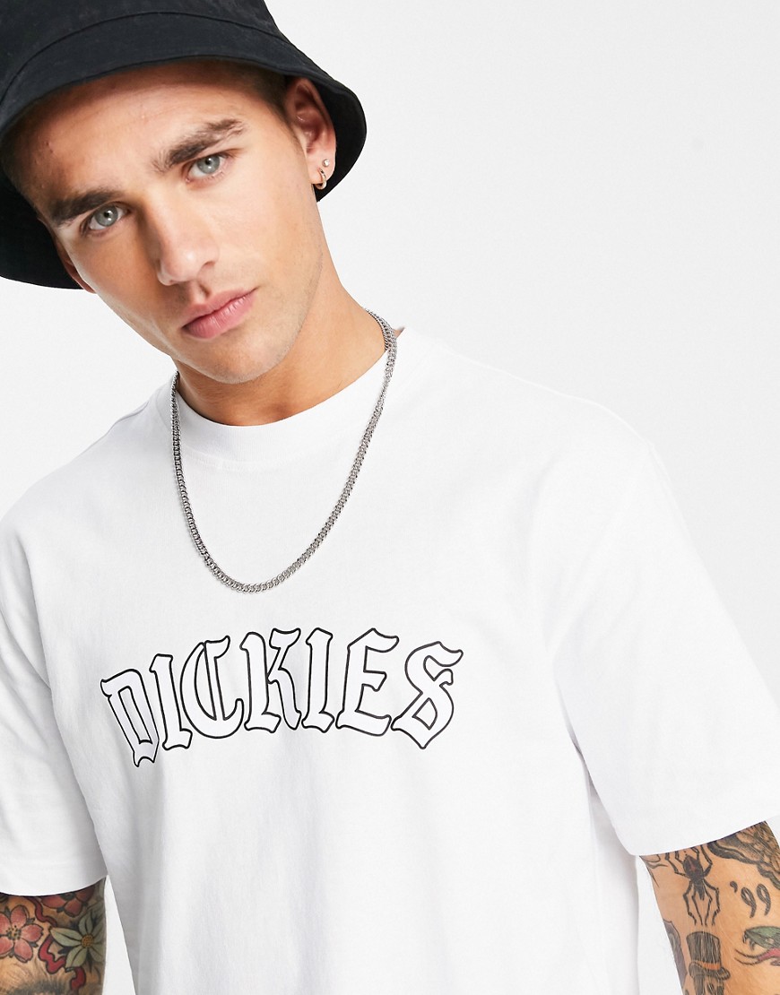 Dickies Union Springs t-shirt in white