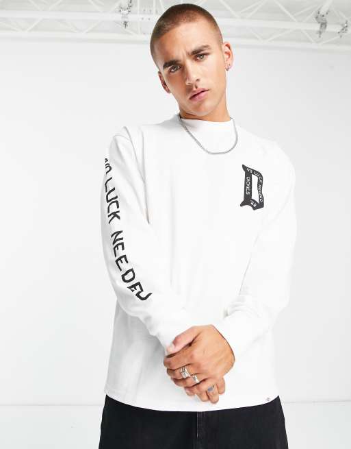  Dickies – Union Springs – Vit långärmad t-shirt , 3 av 4