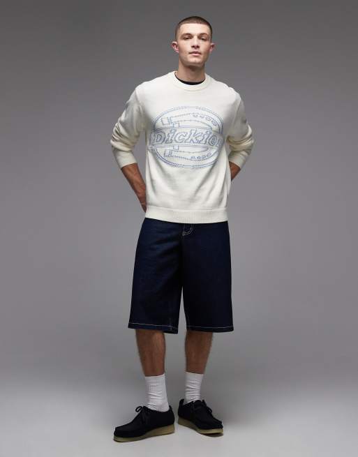 Dickies – Union – Żakardowy sweter w kolorze złamanej bieli, 2 z 5