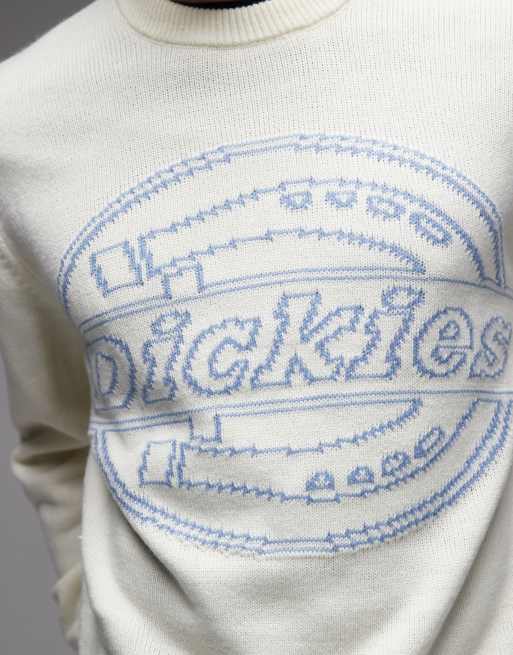 Dickies – Union – Żakardowy sweter w kolorze złamanej bieli, 5 z 5