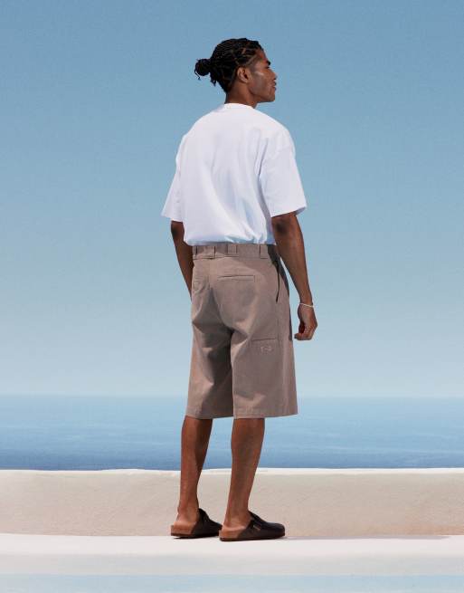 Dickies unionville 13 inch pleated work short in light tan, 3 of 5