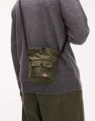 Dickies Dickies unionville nylon pouch bag in khaki green