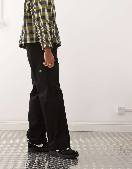 Dickies Unionville pleated work pants in black | ASOS