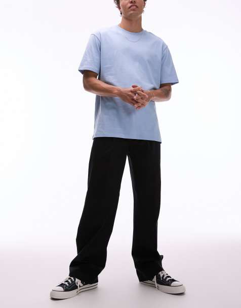 Dickies – Unionville – Weit geschnittene Work-Hose in Schwarz mit Bundfalten - view 1