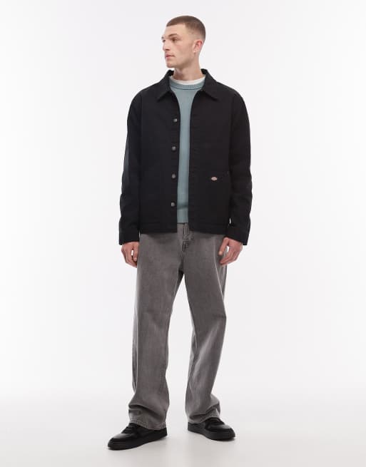 Dickies unlined canvas barn jacket in black, 2 of 5