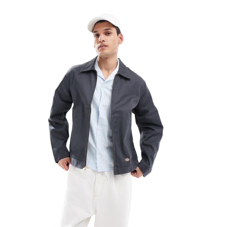 Dickies unlined eisenhower jacket in dark grey | ASOS