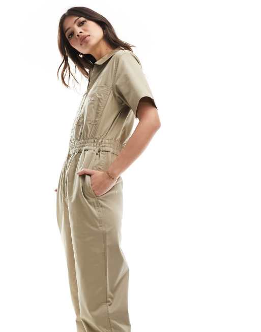 Dickies Vale coverall jumpsuit in khaki ASOS