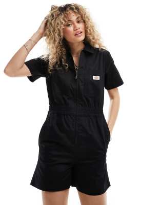 Shop Dickies vale short sleeve playsuit Online – Trendy & Affordable Fashion