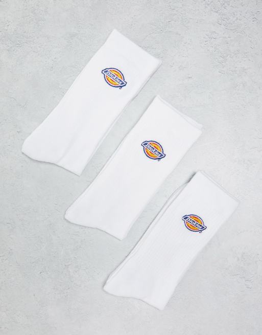 Dickies – Valley Grove – 3er-Multipack Crew-Socken in Weiß, 3 von 4