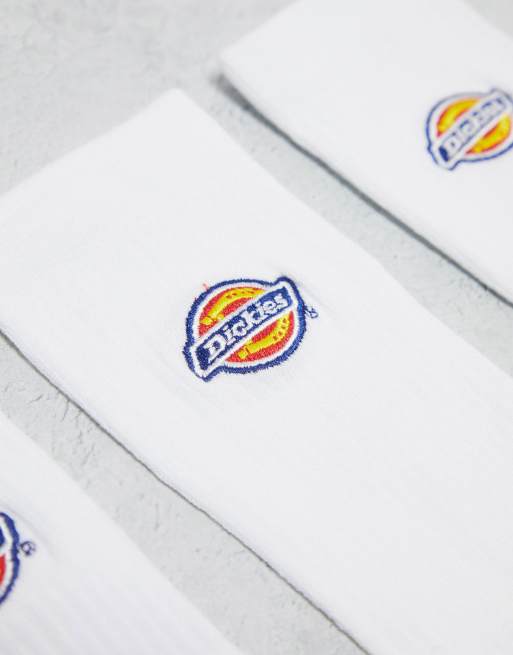 Dickies – Valley Grove – 3er-Multipack Crew-Socken in Weiß, 4 von 4