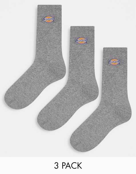 Dickies – Valley Grove – Grå träningsstrumpor, 3-pack - view 1