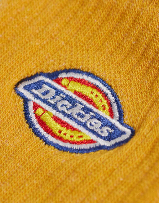 Dickies - Valley Grove - Lot de 3 paires de chaussettes - Gris, marron et jaune, 2 de 3