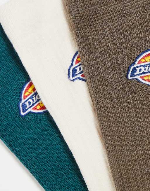 Dickies - Valley Grove - Lot de 3 paires de chaussettes - Multicolore neutre, 3 de 3