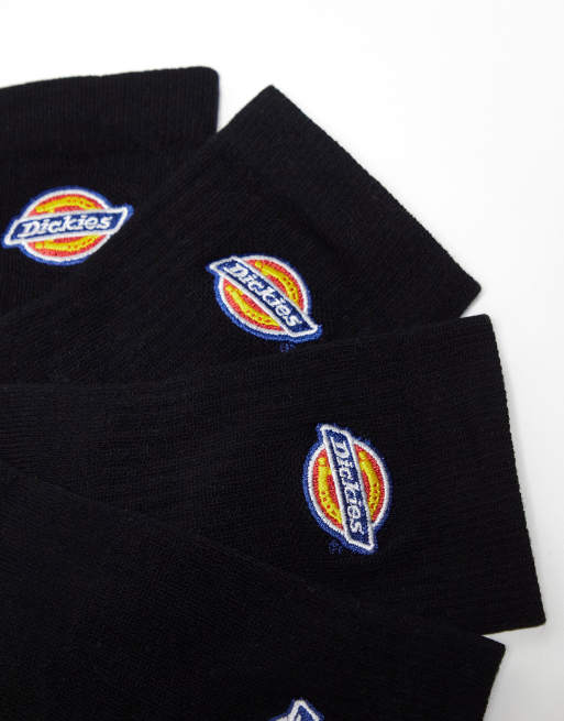 Dickies – Valley Grove Mid – Zestaw 3 par czarnych skarpetek, 4 z 4