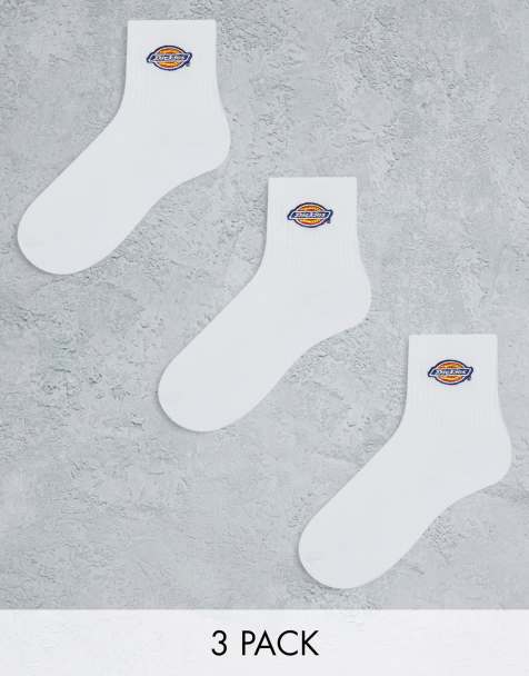 Dickies - Valley Grove - Multipakke med 3 par hvide sokker - view 1