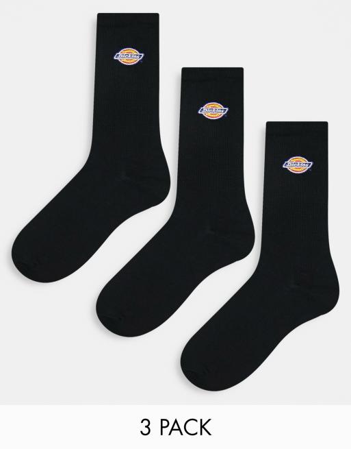 Dickies - Valley Grove - Multipakke med 3 par sportssokker i sort