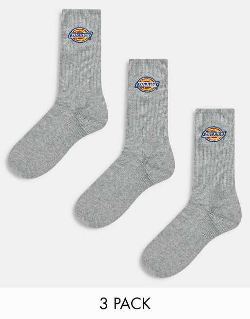 Dickies - Valley Grove - Set van 3 sokken in grijs