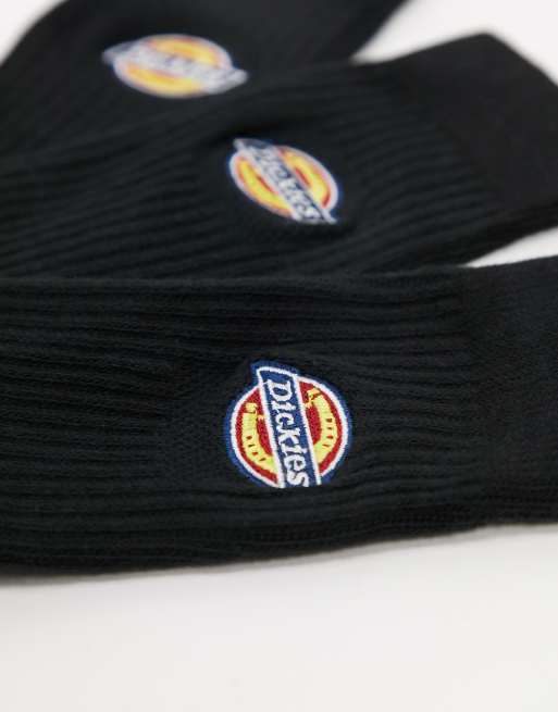 Dickies – Valley Grove – Svarta broderade strumpor – 3-pack, 2 av 4