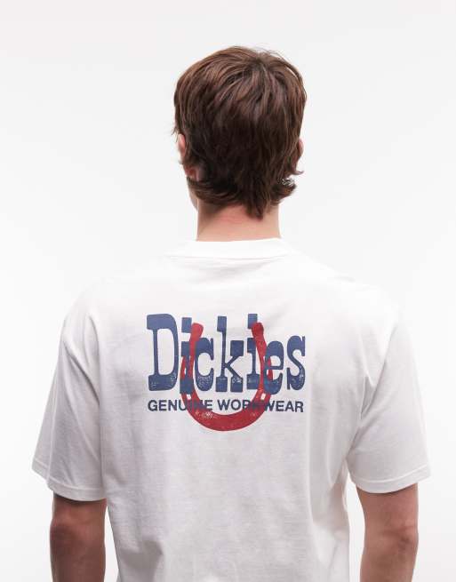 Dickies Vernal backprint t-shirt in white, 5 of 5