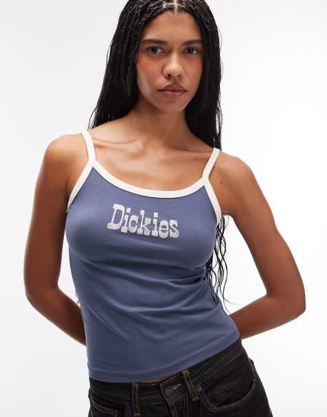Dickies - Vernal - Canotta blu scuro con logo - view 1