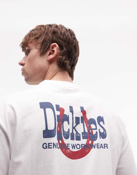 Dickies - Vernal - T-shirt met print op de achterkant in wit - view 1
