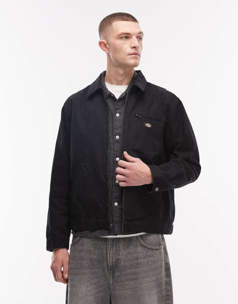 Dickies - Veste de peintre en toile non doublée - Noir - view 1