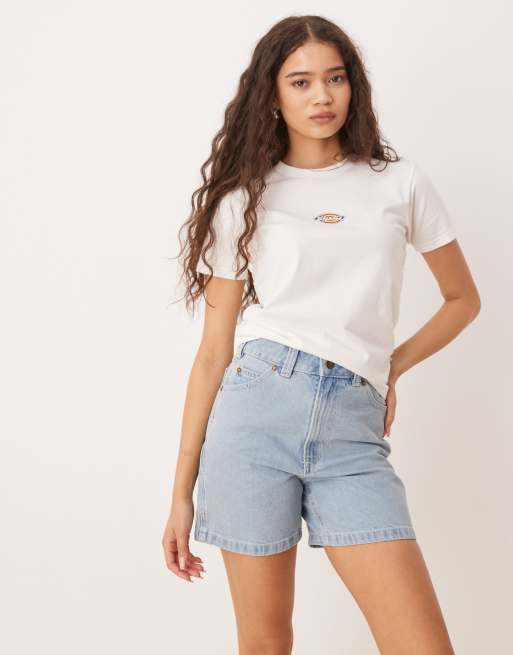 Dickies - Vintageblå denimshorts
