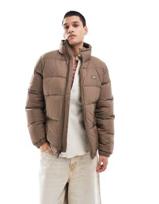 Dickies – Waldenburg – Brun pufferjacka - view 1