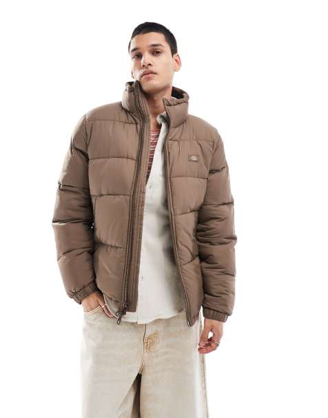 Dickies - Waldenburg - Gewatteerd jack in bruin - view 1