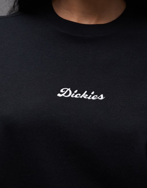 Dickies – Wellsville – Boyfriend-T-Shirt in Schwarz, 3 von 4