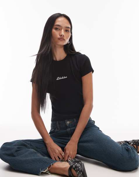 Dickies – Wellsville – Krótki czarny T-shirt - view 1