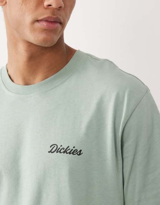 Dickies – Wellsville – T-Shirt in Grün mit Rückenprint, 3 von 5