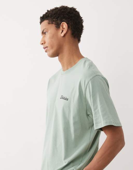 Dickies – Wellsville – T-Shirt in Grün mit Rückenprint, 4 von 5