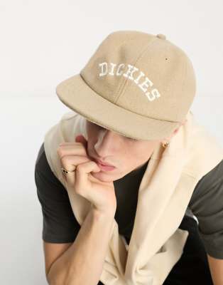 Dickies west vale cap in beige | ASOS