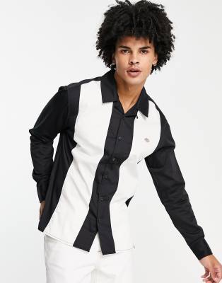 Dickies Westover shirt in white/black  - ASOS Price Checker
