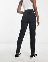 Dickies Grove Hill wide leg pants in black - ShopStyle