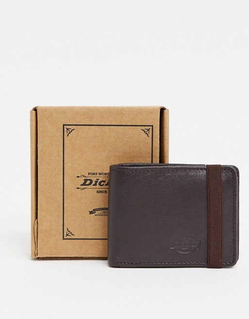 Dickies Wilburn wallet in brown