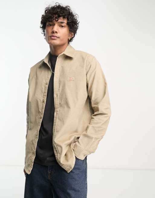 Dickies - Wilsonville - Camicia in velluto a coste beige