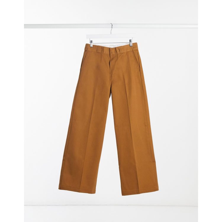 Dickies Winnsboro wide-legged pants in black