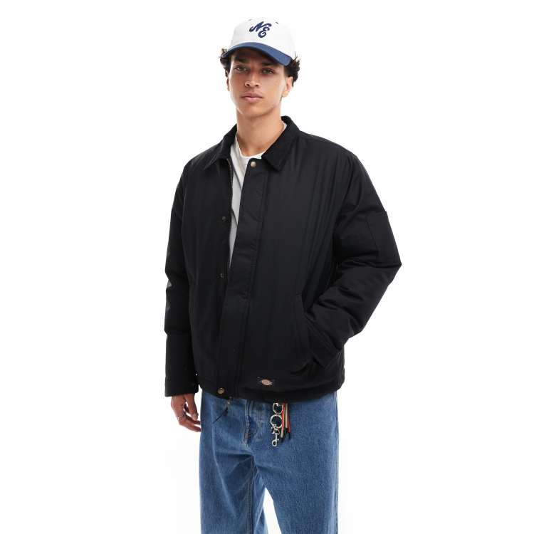Dickies winterised eisenhower jacket in black | ASOS