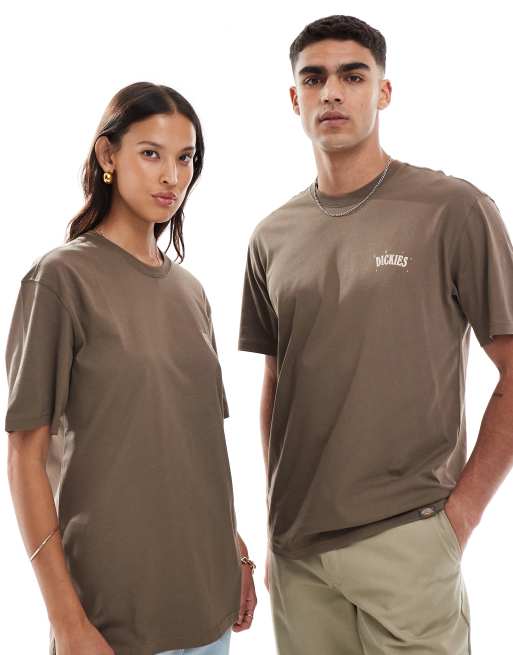 Dickies wolf country graphic back print t-shirt in brown- exclusive to ASOS, 2 of 4