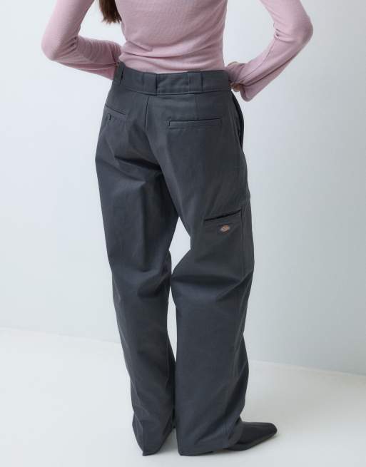 Dickies Women's 247 loose work pants in charcoal, 4 of 5