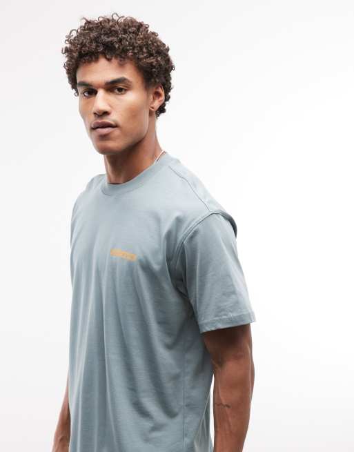 Dickies Woodsdale backprint t-shirt in blue - exclusive to ASOS, 3 of 5