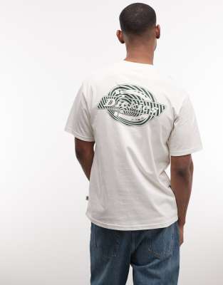 Dickies Woodsdale backprint t-shirt in off white - exclusive to ASOS