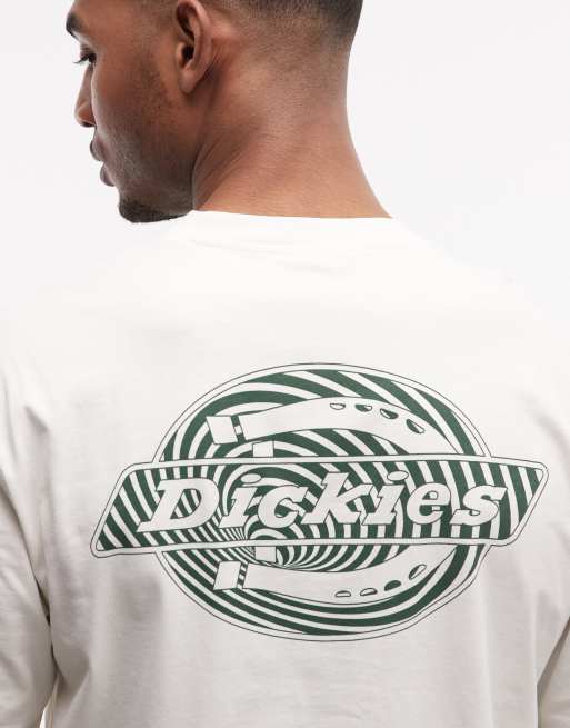 Dickies – Woodsdale – T-Shirt in Wollweiß mit Rückenprint, exklusiv bei ASOS, 3 von 5